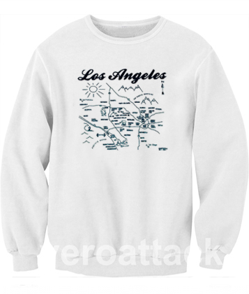 Los Angeles Drawing Unisex Sweatshirts