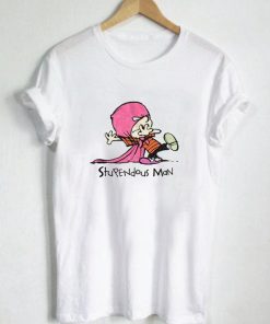 Calvin and Hobbes Stupendous Man T Shirt Size S,M,L,XL,2XL,3XL