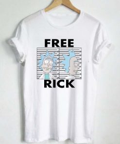 Free Rick T Shirt Size S,M,L,XL,2XL,3XL