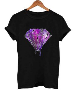 Melting Galaxy Diamond T Shirt Size S,M,L,XL,2XL,3XL