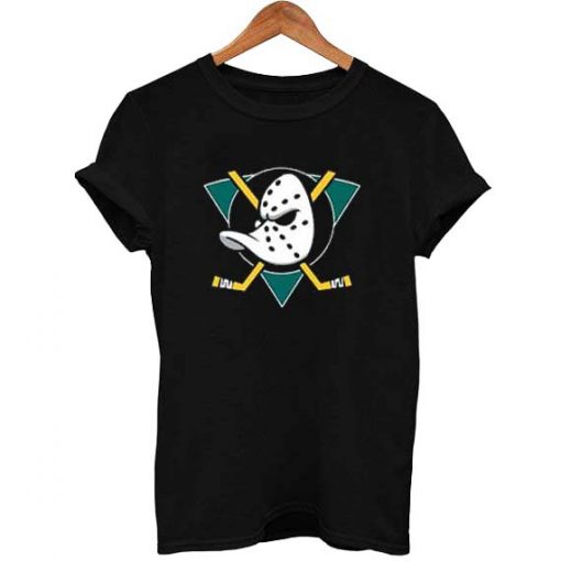 Mighty ducks logo T Shirt Size S,M,L,XL,2XL,3XL