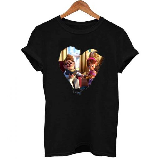 UP movie Carl and Ellie T Shirt Size S,M,L,XL,2XL,3XL