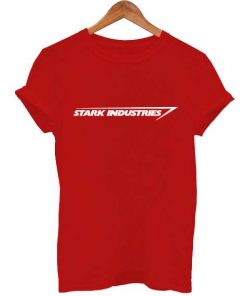 STARK INDUSTRIES Iron Man T Shirt Size S,M,L,XL,2XL,3XL