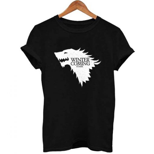winter is coming game of thrones T Shirt Size S,M,L,XL,2XL,3XL