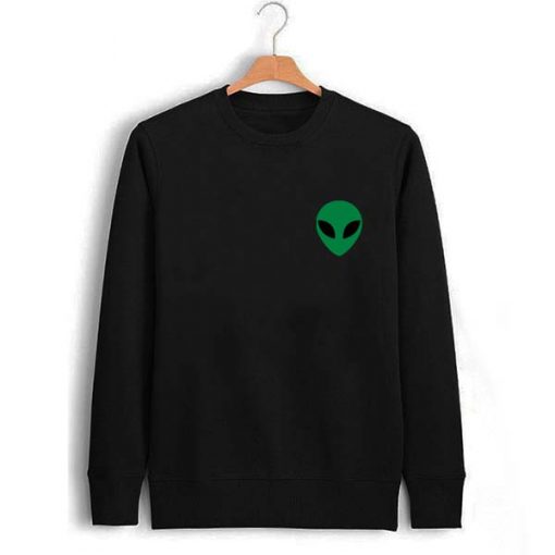 alien green Unisex Sweatshirts