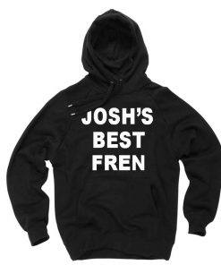 josh's best fren black Hoodies