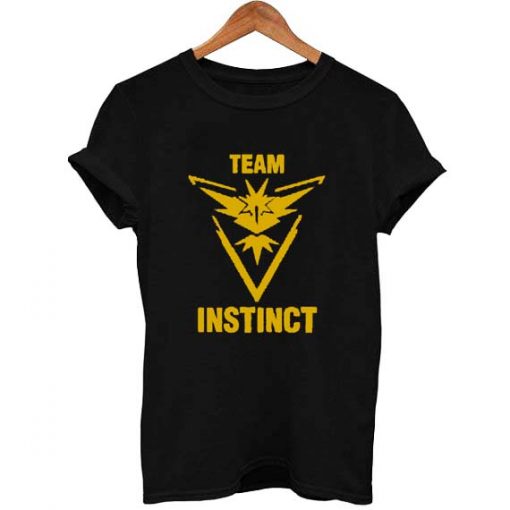 team instinct pokemon go yellow T Shirt Size XS,S,M,L,XL,2XL,3XL