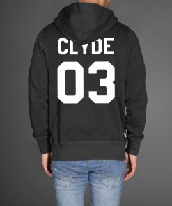 clyde 03 black color Hoodies