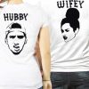 hubby and wifey Couple Tshirt Size S,M,L,XL,2XL,3XL