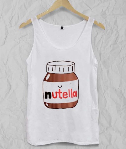 nutella Adult tank top men and women