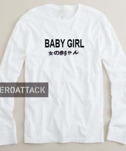 baby girl japanese adult Long sleeve T Shirt
