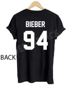 bieber 94 jersey new T Shirt Size XS,S,M,L,XL,2XL,3XL