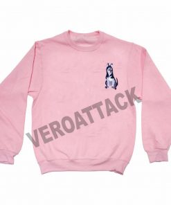 dog funny light pink Unisex Sweatshirts