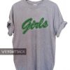 girls green letters T Shirt Size XS,S,M,L,XL,2XL,3XL