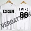 JMENFOU twins 88 T Shirt Size S,M,L,XL,2XL,3XL