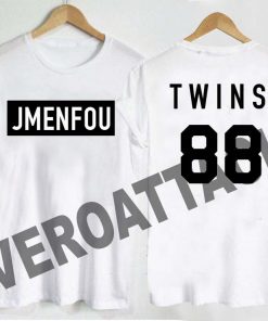 JMENFOU twins 88 T Shirt Size S,M,L,XL,2XL,3XL