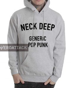 neck deep generic pop punk grey color Hoodies