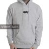 obey font grey color Hoodies