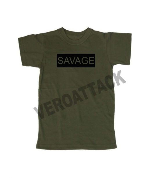 savage T Shirt Size S,M,L,XL,2XL,3XL
