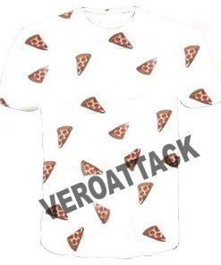 pizza collage full print graphic shirt