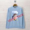 milky light blue Unisex Sweatshirts