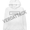 vision white color hoodie