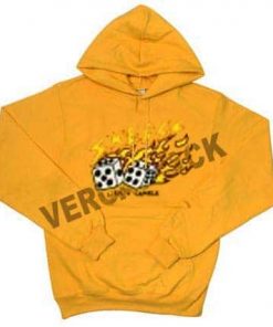 Skegss Life's a Gamble gold yellow color Hoodie