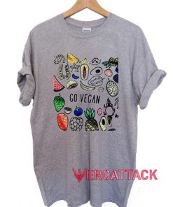 Go Vegan Vegetables T Shirt Size XS,S,M,L,XL,2XL,3XL