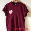 Harry Potter Logo HP T Shirt Size XS,S,M,L,XL,2XL,3XL