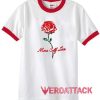 More Self Love Roses unisex ringer tshirt