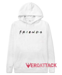 Friends TV Show White Color Hoodie