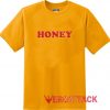 Honey Gold Yellow Color T Shirt Size S,M,L,XL,2XL,3XL