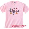 I Am Sensitive light pink T Shirt Size S,M,L,XL,2XL,3XL