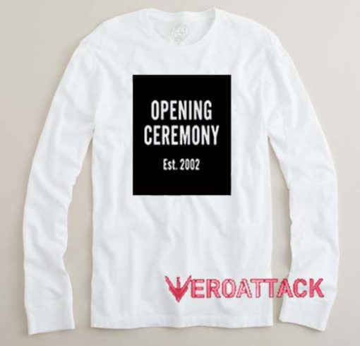 Opening Ceremony adult Long sleeve T Shirt