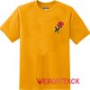 Rose Flower Gold Yellow Color T Shirt Size S,M,L,XL,2XL,3XL
