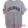 Colorado Letter T Shirt Size XS,S,M,L,XL,2XL,3XL