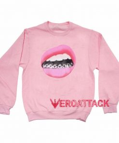 Lips Grill light pink Unisex Sweatshirts