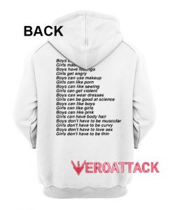 boys white sweatshirt