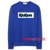 Kickers Blue Unisex Sweatshirts