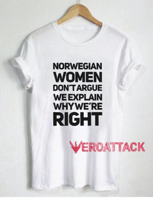 Norwegian women T Shirt