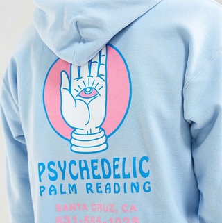 Psychedelic Palm Reading Hoodie