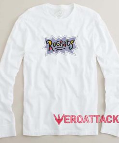 Rugrats Purple Logo Long sleeve T Shirt