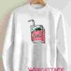 Peach Drink Korean Unisex Sweatshirts