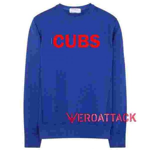 Chicago Cubs Blue Unisex Sweatshirts