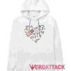 Love Candy White hoodie