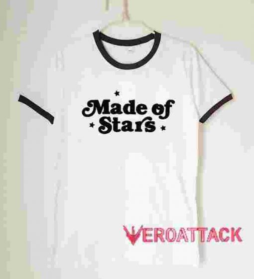 Made of Stars unisex ringer tshirt