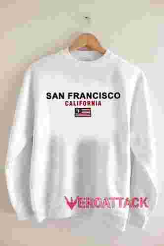 San Francisco California Flag Unisex Sweatshirts