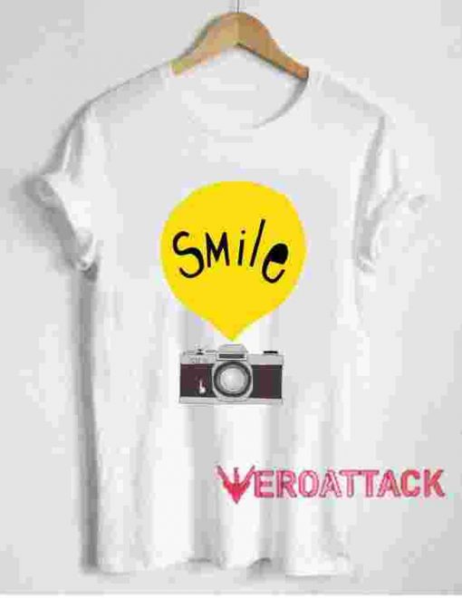 Smile Yellow T Shirt Size XS,S,M,L,XL,2XL,3XL