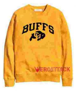 CU Buffs Gold Yellow Unisex Sweatshirts