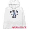 Dublin Ireland EST 988 White hoodie